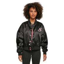 STARTER BLACK LABEL Satin College Bomber Jacket