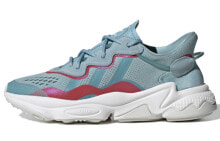 adidas originals Ozweego 舒适 防滑耐磨 低帮 生活休闲鞋 女款 蓝绿色 / Кроссовки Adidas originals Ozweego EF4292