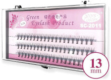 False eyelashes and glue