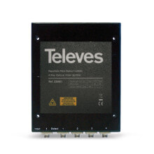 Телевизионные антенны televes OVT4N кабельный разветвитель и сумматор Черный