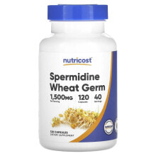 Nutricost, Спермидин из зародышей пшеницы, 500 мг, 120 капсул