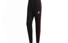 adidas neo 侧条纹直筒裤运动裤 男款 黑色 / Трендовая одежда Adidas NEO FU0220