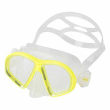 Masks and snorkels for scuba diving