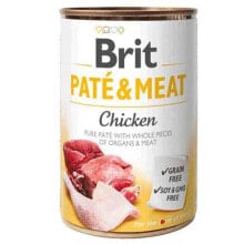 BRIT Pate And Meat With Chicken 400g Wet Dog Food