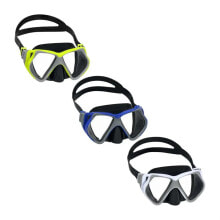 Masks and snorkels for scuba diving