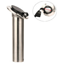 OEM MARINE 90° Stainless Steel Straight Rod Holder