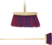 Brooms, scoops and floor brushes