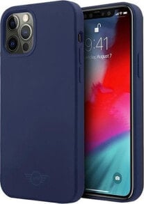 Чехол силиконовый синий iPhone 12 Pro Max MINI