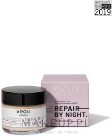 Regenerierende Nachtcreme mit Lipidschutz - Veoli Botanica Face Cream Lipid Protection Repair By Night