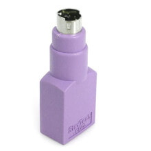 StarTech.com GC46FMKEY кабельный разъем/переходник PS/2 USB A Фиолетовый
