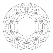 MOTO-MASTER Halo Yamaha 112139 Front Brake Disc