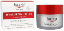 Tagescreme für trockene Haut SPF 15 - Eucerin Hyaluron-Filler+Volume-Lift Day Cream SPF15