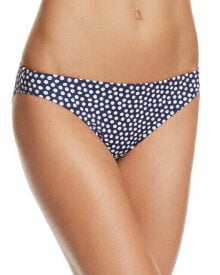 Купить женские купальники Tory Burch: Tory Burch 262281 Women's Navy Polka Dot Hipster Bottom Swimwear Size Large