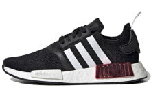 adidas originals NMD_R1 低帮 运动休闲鞋 女款 黑白红 / Кроссовки Adidas originals NMD_R1 FY3771