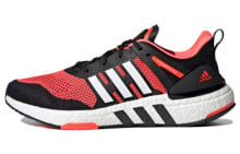 adidas Equipment+ 低帮 跑步鞋 男女同款 黑红白 / Кроссовки Adidas Equipment+ H02757