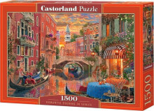 Castorland Puzzle 1500 elementów Romantyczny wieczór w Wenecji купить онлайн