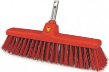 Brooms, scoops and floor brushes