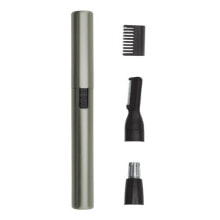 Машинки для стрижки волос и триммеры battery nose and ear trimmer Micro Lithium Satin Silver 5640-1016