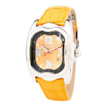 Женские наручные часы Женские наручные часы с желтым кожаным ремешком Chronotech CT7274M-06 ( 42 mm)