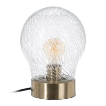 BIGBUY HOME Crystal Metal 18x18x25 cm Table Lamp