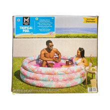 Member's Mark 3 Inflatable Ring Design Tropical Pool, 5.5' Diameter