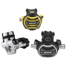 Regulators for scuba diving