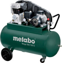 Купить воздушные компрессоры Metabo: Sprężarka Metabo MEGA 350-100 D 10bar 90L (601539000)