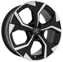 Колесный диск литой MSW MSW 43 gloss black full polished 7.5x18 ET42 - LK5/112 ML57.06