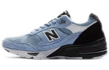 New Balance NB 991 低帮 跑步鞋 男款 黑蓝 D宽 / Кроссовки New Balance NB M991SVB