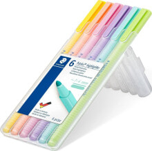 Staedtler STAEDTLER Textmarker triplus pastel 6St Box