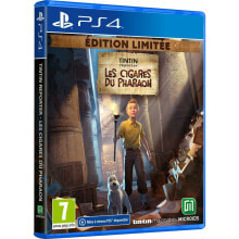 PlayStation 4 Video Game Microids Tintin Reporter: Les Cigares du Pharaoh Limited Edition (FR)