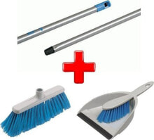 Brooms, dustpans and floor brushes