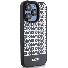 DKNY Dkhmp15Lpsospk iPhone 15 Pro 6.1 Leather Printed Pattern phone case