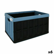Универсальная коробка Tontarelli Синий Чёрный Доска 53 x 35 x 28,5 cm (6 штук)
