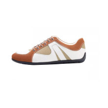 ZOTENO Golf Shoes Men Low-Top White/Brown