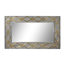 Wall mirror DKD Home Decor Grey Golden Mango wood (154 x 5 x 92 cm)