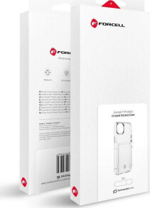 ForCell FORCELL F-PROTECT Crystal Pocket futerał do IPHONE 15 Pro Max transparentny