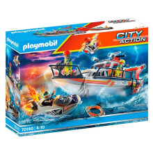 Educational play sets and action figures for children