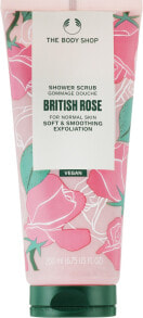 Körperpeeling - The Body Shop British Rose Shower Scrub