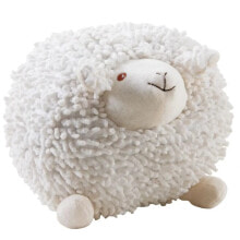 Schaf Plüschtier aus weißen Baumwolle 