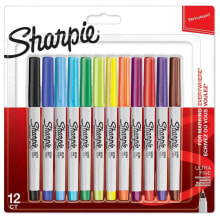 Фломастеры для рисования для детей SHARPIE UF Permanent Markers 12 Units