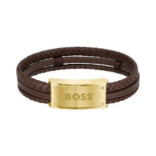 Браслеты stylish brown leather bracelet 1580424