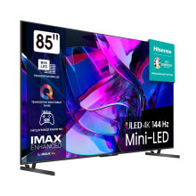 Купить мониторы Hisense Co., Ltd.: Hisense 85U7KQ sw LED-TV Mini LED UHD Multituner BT Smart Dolby Vision HDR10+