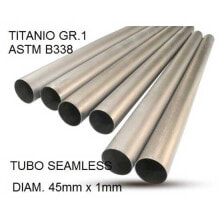 Запчасти и расходные материалы для мототехники GPR EXHAUST SYSTEMS Titanium Seamless Tube 1000x45x1 mm