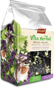 Купить наполнители и сено для грызунов Vitapol: Vitapol VITAPOL - Vita Herbal dla gryzoni i królika kwiat malwy 15g