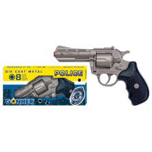 Купить детские игрушки и игры Gonher: GONHER Police Revolver 8 Shots Matt 33/0 gun