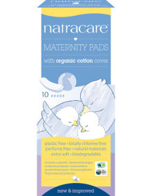 Гигиенические прокладки и тампоны Natracare New Mother Natural Maternity Pads Послеродовые прокладки 10 шт.