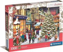 Купить пазлы для детей Clementoni: Clementoni CLE puzzle 1000 HQC Christmas Village 81503