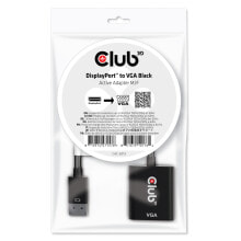 CLUB3D cac-2013 Displayport VGA Черный CAC-2013