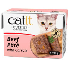 CATIT Cuisine 95g beef pâté & carrots